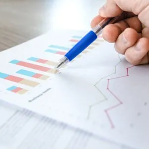 Pen tracing a graph